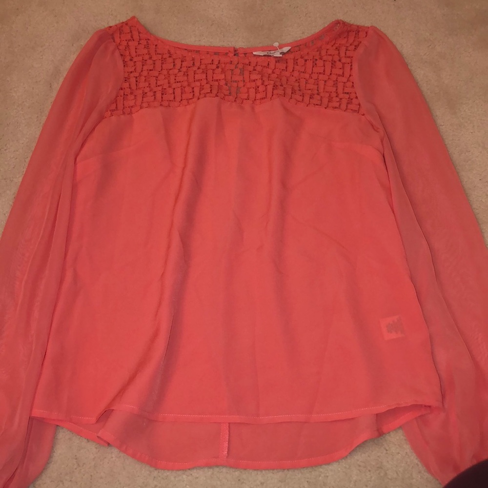 CLASSY SHEER TOP